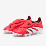 West Ham United Kits Shop – adidas kids predator elite tongue firm ground – lucid redwhiteblack – junior boots Football Gear for Fans and Players