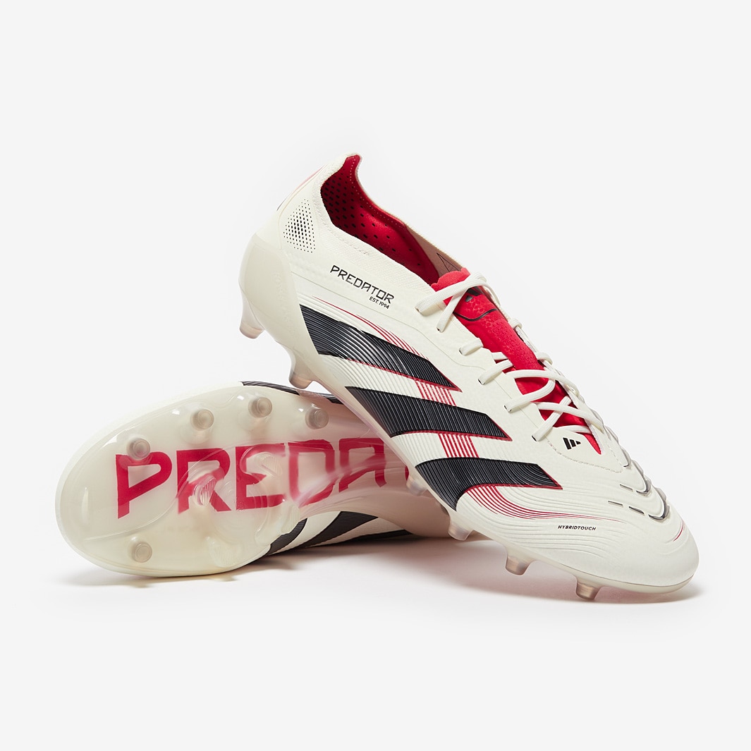 West Ham United Kits Shop – adidas predator elite ag – off whitecore blackpure ruby – adult boots Football Gear for Fans and Players