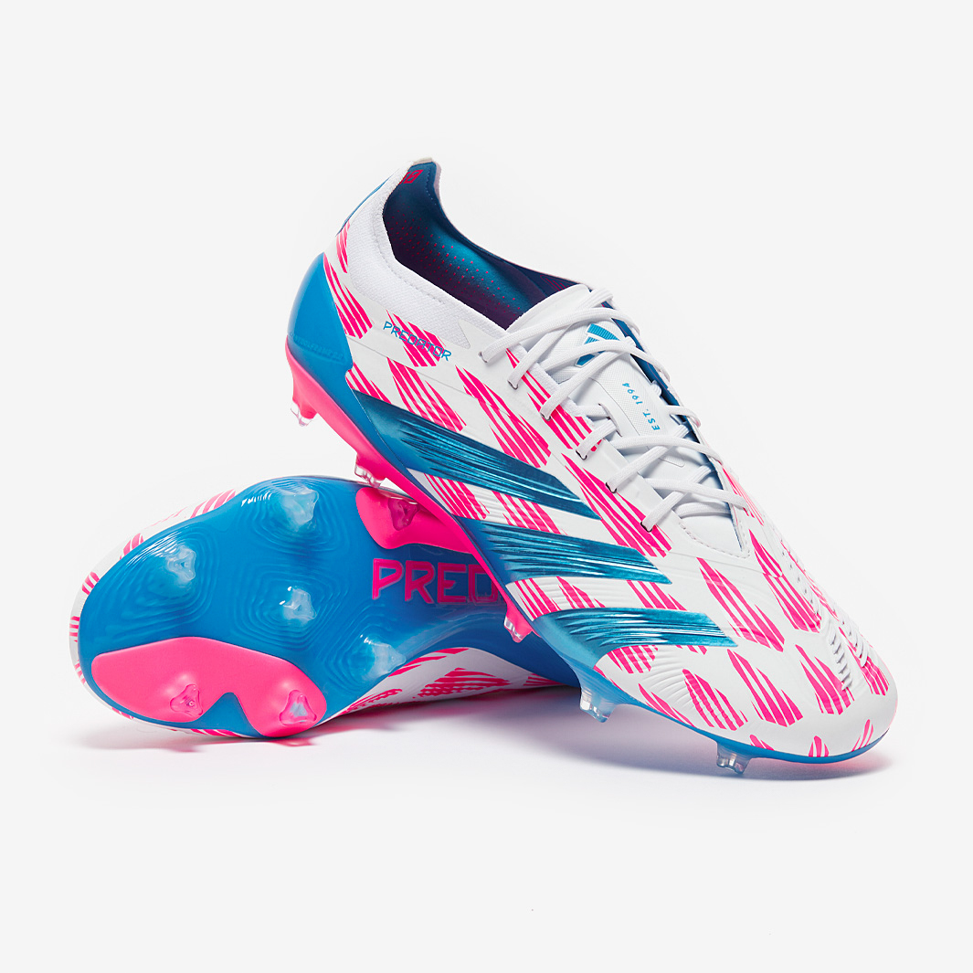 West Ham United Kits Shop – adidas predator elite firm ground – ftwr whitesolar bluesolar pindoork – adult boots Football Gear for Fans and Players