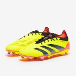 West Ham United Kits Shop – adidas predator elite laced firm ground – team solar yellowcore blacksolar red – adult boots Football Gear for Fans and Players