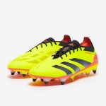 West Ham United Kits Shop – adidas predator elite laced soft ground – team solar yellowcore blacksolar red – adult boots Football Gear for Fans and Players