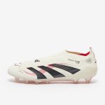 West Ham United Kits Shop – adidas predator elite laceless ag – off whitecore blackpure ruby – adult boots Football Gear for Fans and Players