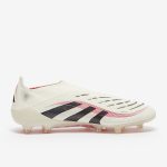 West Ham United Kits Shop – adidas predator elite laceless ag – off whitecore blackpure ruby – adult boots Football Gear for Fans and Players