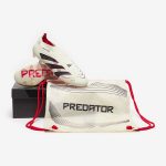 West Ham United Kits Shop – adidas predator elite laceless ag – off whitecore blackpure ruby – adult boots Football Gear for Fans and Players