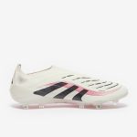 West Ham United Kits Shop – adidas predator elite laceless fg – off whitecore blackpure ruby – adult boots Football Gear for Fans and Players