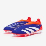 West Ham United Kits Shop – adidas predator elite laceless firm ground – lucid blueftwr whitesolar red – adult boots Football Gear for Fans and Players