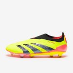 West Ham United Kits Shop – adidas predator elite laceless firm ground – team solar yellowcore blacksolar red – adult boots Football Gear for Fans and Players