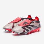 West Ham United Kits Shop – adidas predator elite tongue firm ground – platindoor metaurora blackcarbon – adult boots Football Gear for Fans and Players