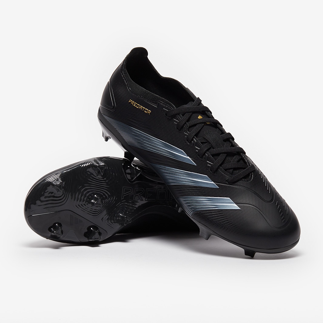 West Ham United Kits Shop – adidas predator league firm ground – core blackcarbongold met – adult boots Football Gear for Fans and Players