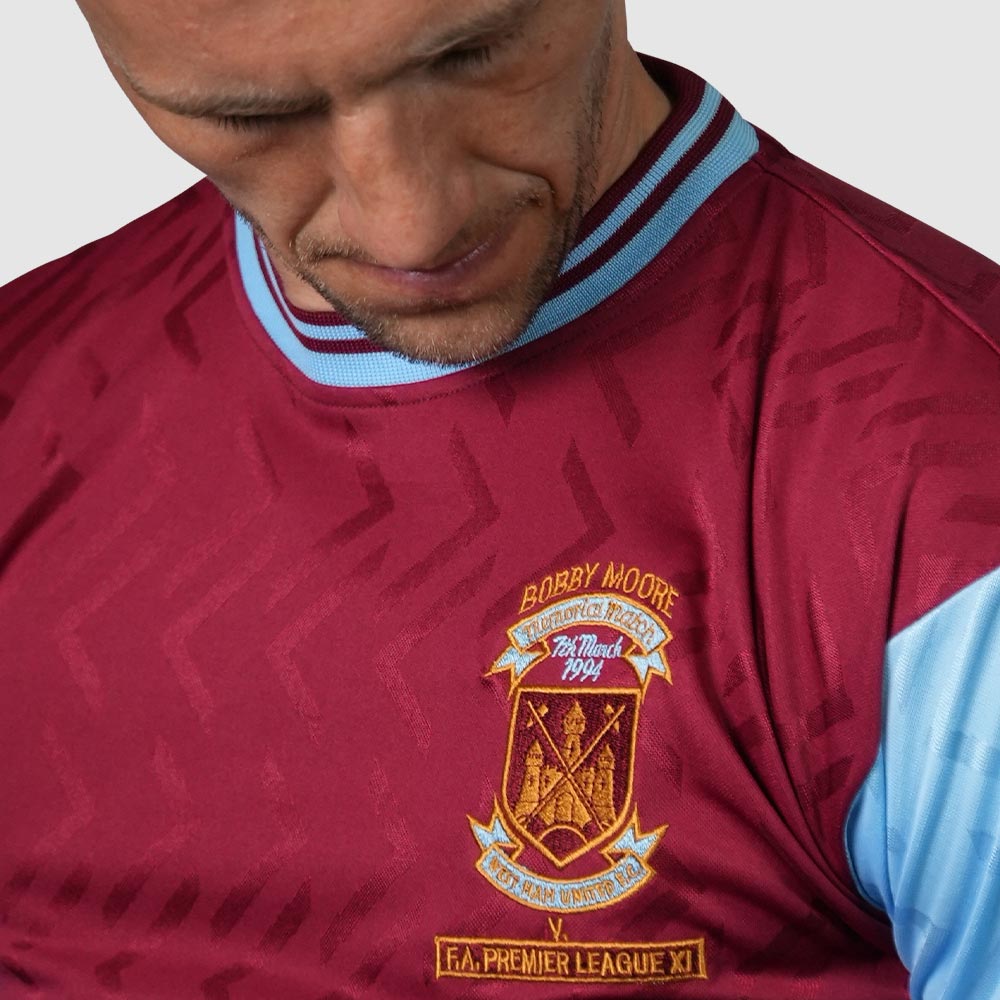 West Ham United Kits Shop – 1994 bobby moore memorial shirt Football Gear for Fans and Players