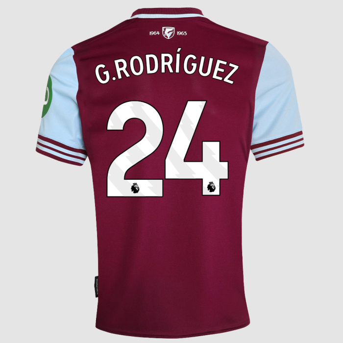 West Ham United Kits Shop – west ham 2425 adults home shirt – 24 – rodriguez Football Gear for Fans and Players