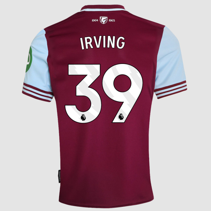 West Ham United Kits Shop – west ham 2425 adults home shirt – 39 – irving Football Gear for Fans and Players