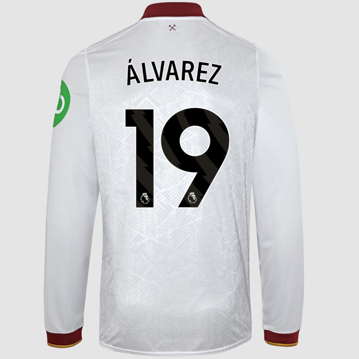 West Ham United Kits Shop – west ham 2425 adults ls 3rd shirt – 19 – alvarez Football Gear for Fans and Players