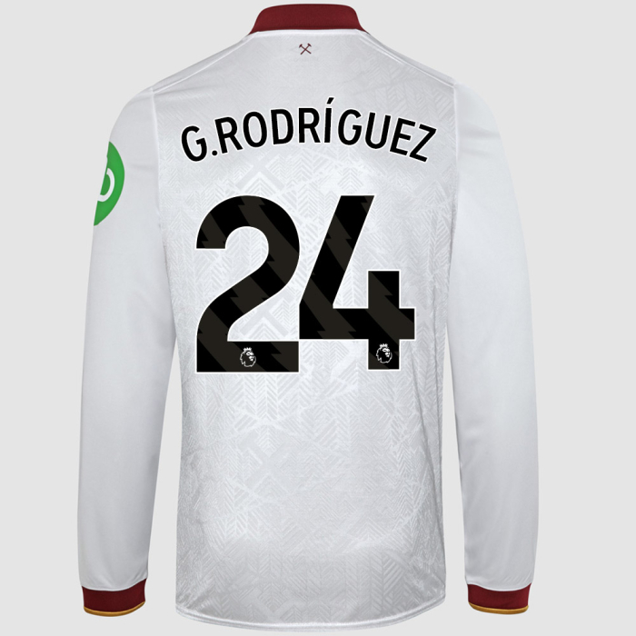 West Ham United Kits Shop – west ham 2425 adults ls 3rd shirt – 24 – rodriguez Football Gear for Fans and Players