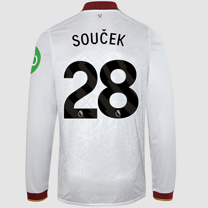 West Ham United Kits Shop – west ham 2425 adults ls 3rd shirt – 28 – soucek Football Gear for Fans and Players