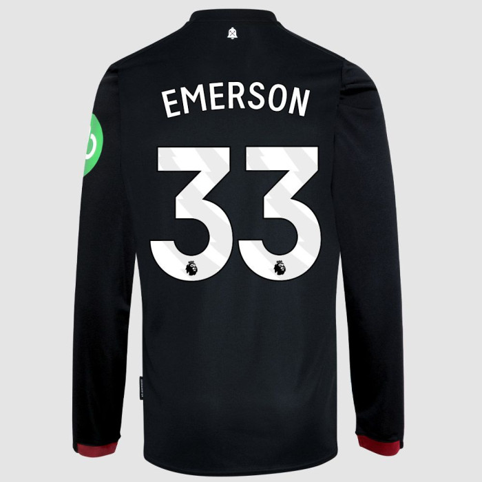 West Ham United Kits Shop – west ham 2425 adults ls away shirt – 33 – emerson Football Gear for Fans and Players