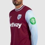 West Ham United Kits Shop – west ham 2425 adults ls home shirt – 18 – ings Football Gear for Fans and Players