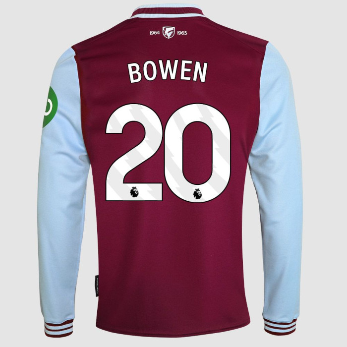 West Ham United Kits Shop – west ham 2425 adults ls home shirt – 20 – bowen Football Gear for Fans and Players