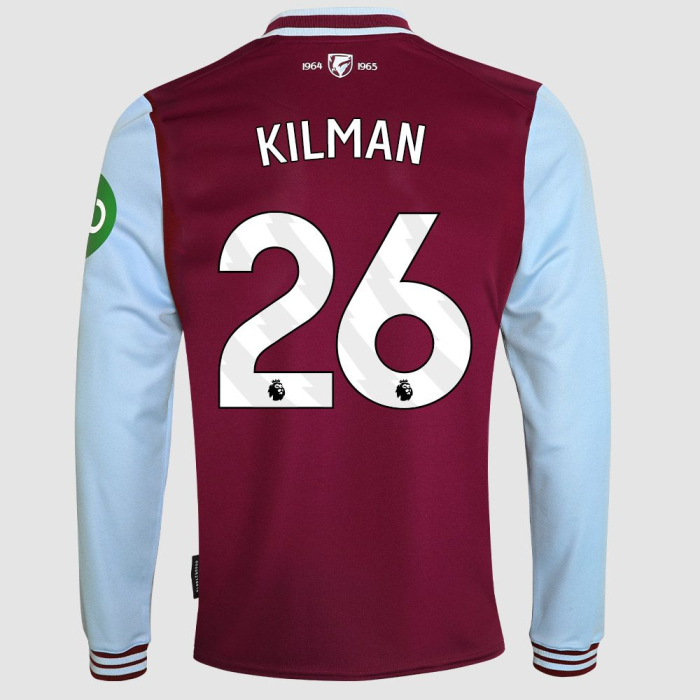 West Ham United Kits Shop – west ham 2425 adults ls home shirt – 26 – kilman Football Gear for Fans and Players