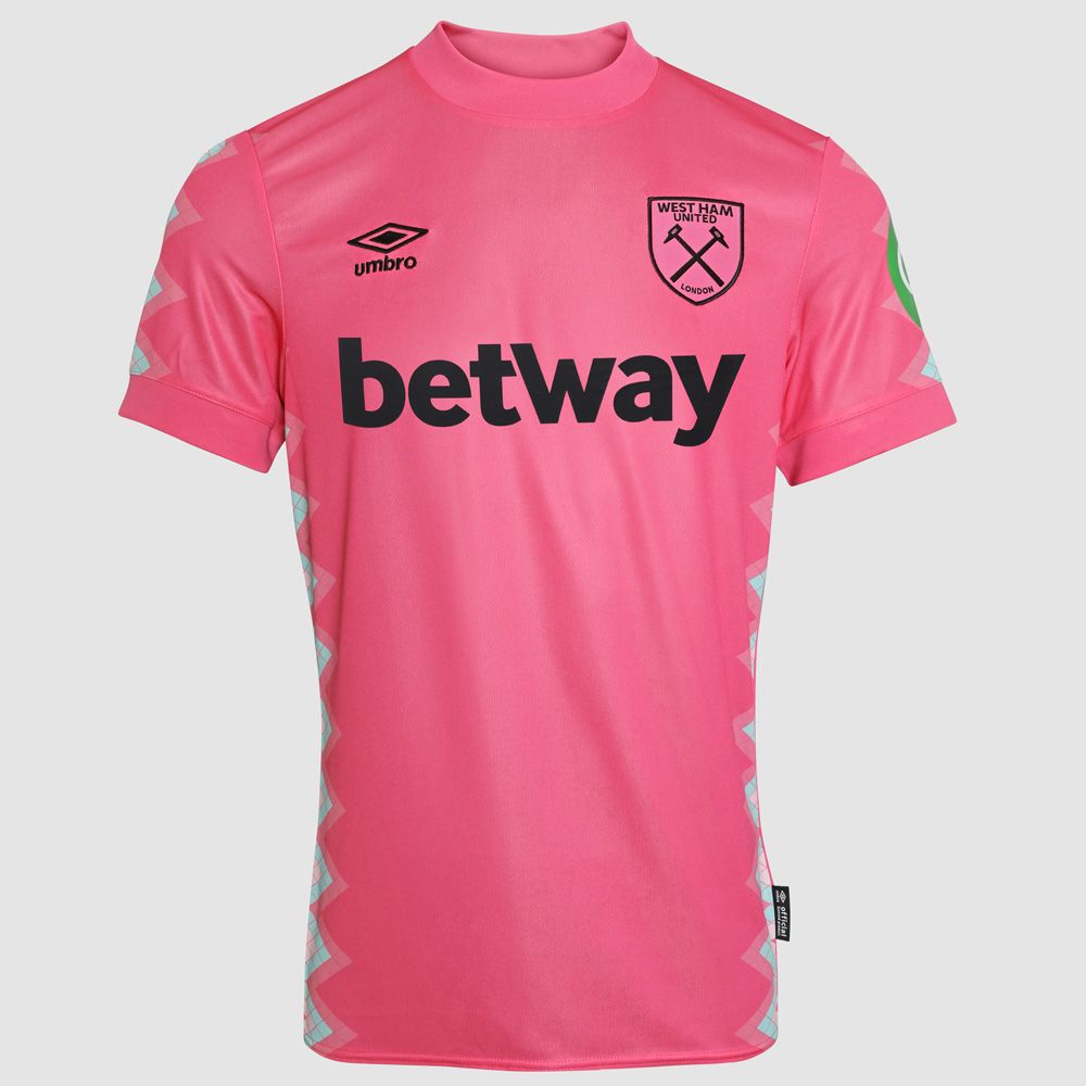 West Ham United Kits Shop – west ham 2425 adults ss 3rd gk shirt – 23 – areola Football Gear for Fans and Players