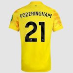 West Ham United Kits Shop – west ham 2425 adults ss away gk shirt – 21 – foderingham Football Gear for Fans and Players