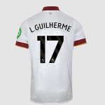 West Ham United Kits Shop – west ham 2425 junior 3rd shirt – 17 – l.guilherme Football Gear for Fans and Players