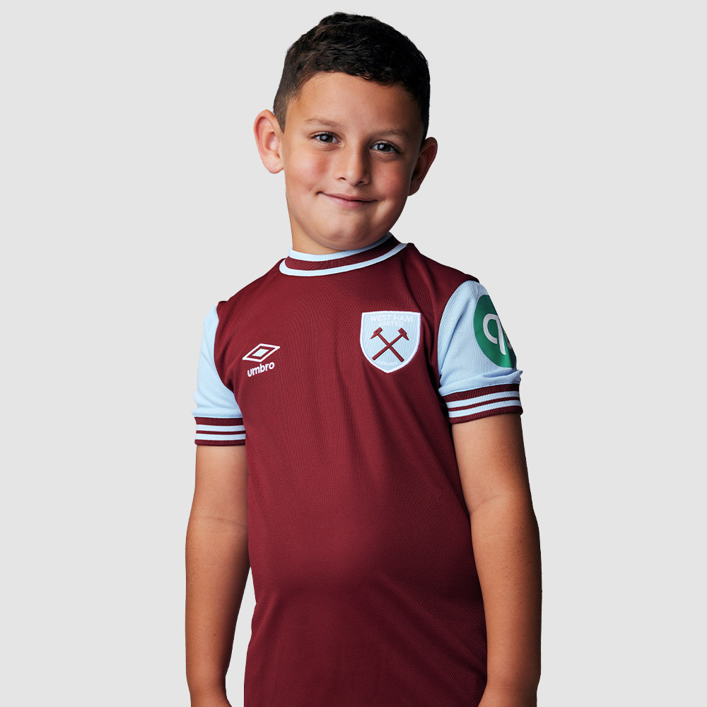 West Ham United Kits Shop – west ham 2425 junior home shirt – 19 – alvarez Football Gear for Fans and Players