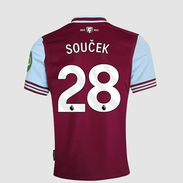 West Ham United Kits Shop – west ham 2425 junior home shirt – 28 – soucek Football Gear for Fans and Players