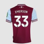 West Ham United Kits Shop – west ham 2425 junior home shirt – 33 – emerson Football Gear for Fans and Players