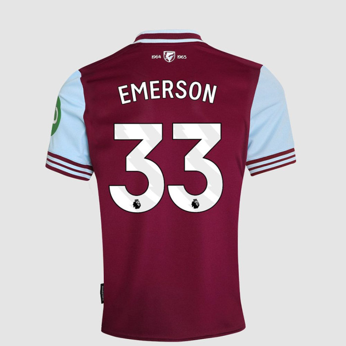 West Ham United Kits Shop – west ham 2425 junior home shirt – 33 – emerson Football Gear for Fans and Players