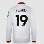 West Ham United Kits Shop – west ham 2425 junior ls 3rd shirt – 19 – alvarez Football Gear for Fans and Players