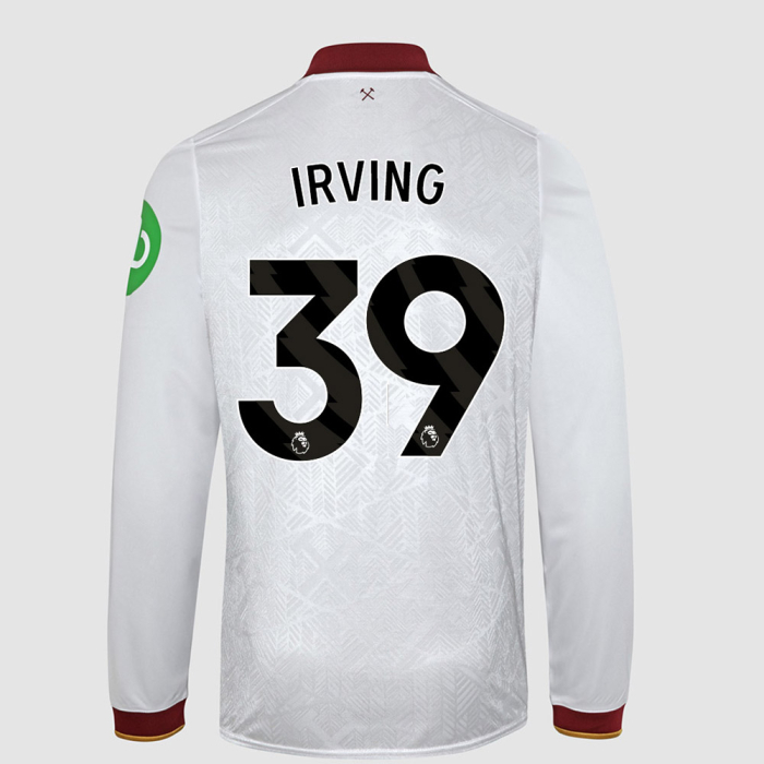 West Ham United Kits Shop – west ham 2425 junior ls 3rd shirt – 39 – irving Football Gear for Fans and Players