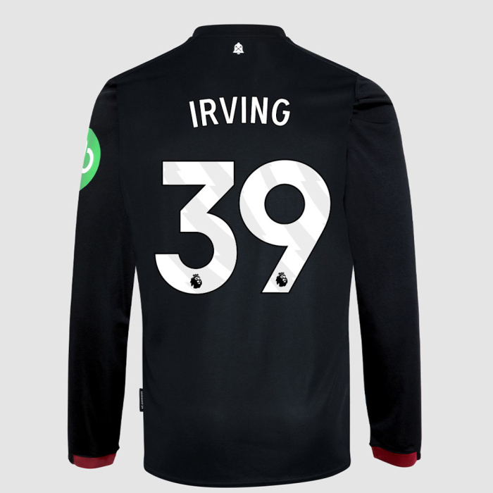 West Ham United Kits Shop – west ham 2425 junior ls away shirt – 39 – irving Football Gear for Fans and Players