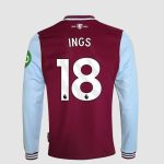 West Ham United Kits Shop – west ham 2425 junior ls home shirt – 18 – ings Football Gear for Fans and Players