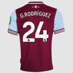 West Ham United Kits Shop – west ham 2425 under 18 home shirt – 24 – rodriguez Football Gear for Fans and Players