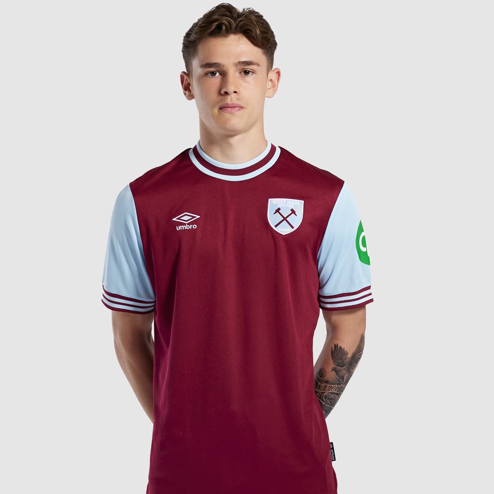 West Ham United Kits Shop – west ham 2425 unsponsored home shirt – 18 – ings Football Gear for Fans and Players