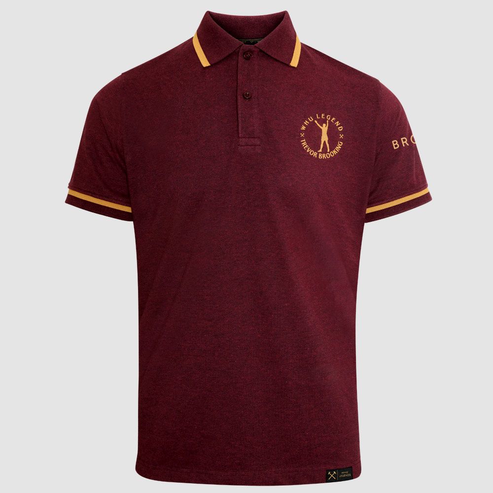 West Ham United Kits Shop – west ham legends brooking – polo Football Gear for Fans and Players